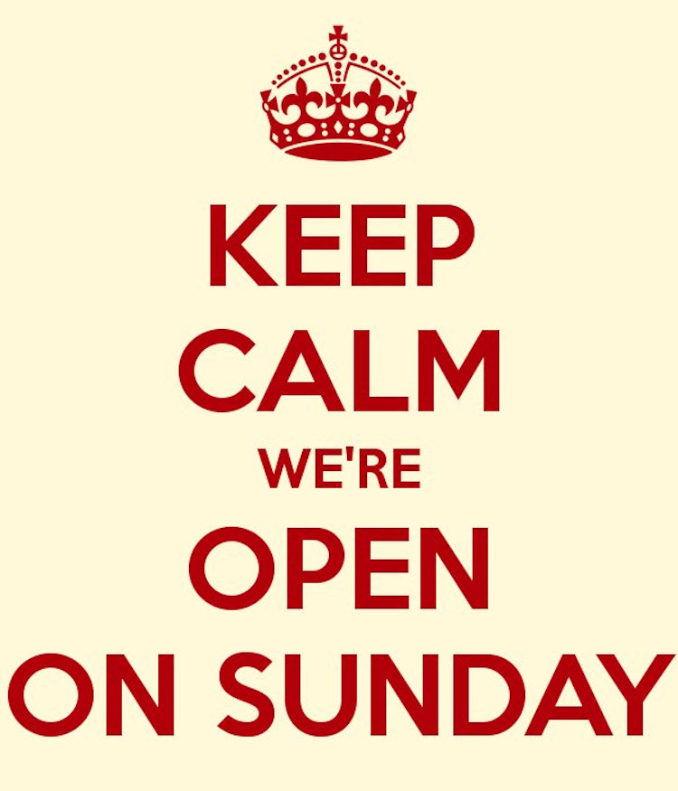 Church Open This Sunday