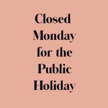 Closed For Long Week